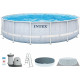 INTEX Piscine tubulaire ronde Intex Chevron 488x122 cm 26746NP